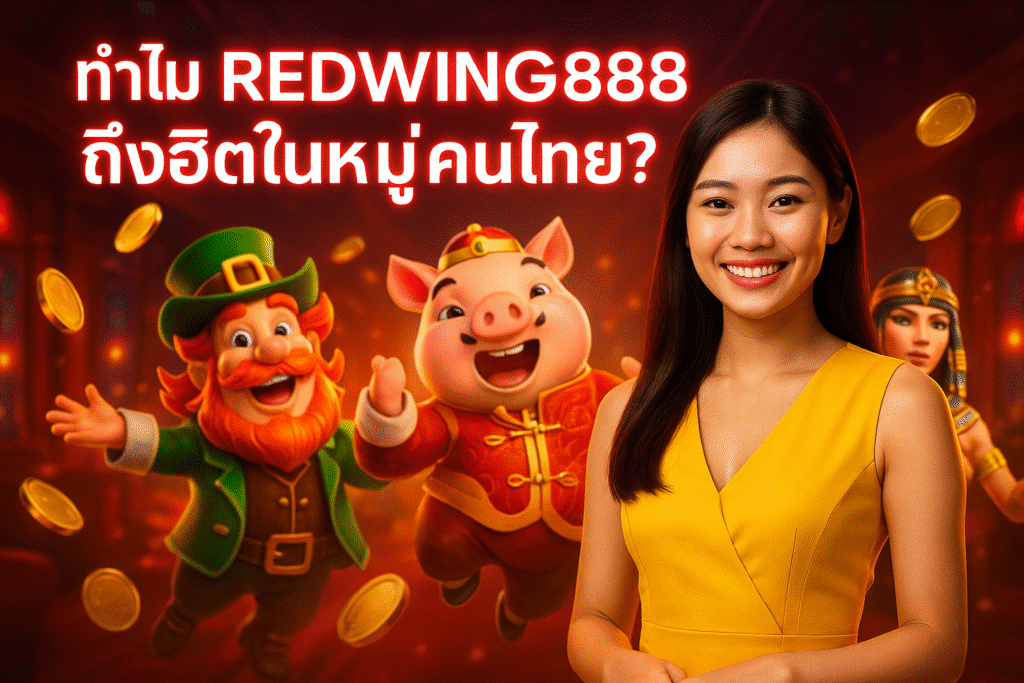 ทำไม REDWING888 ถึงฮิตในหมู่คนไทย?